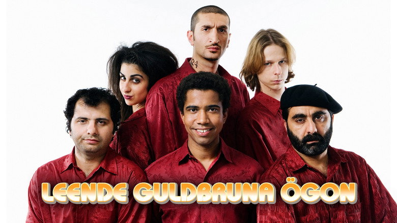 Leende Guldbruna Ögon backdrop 1