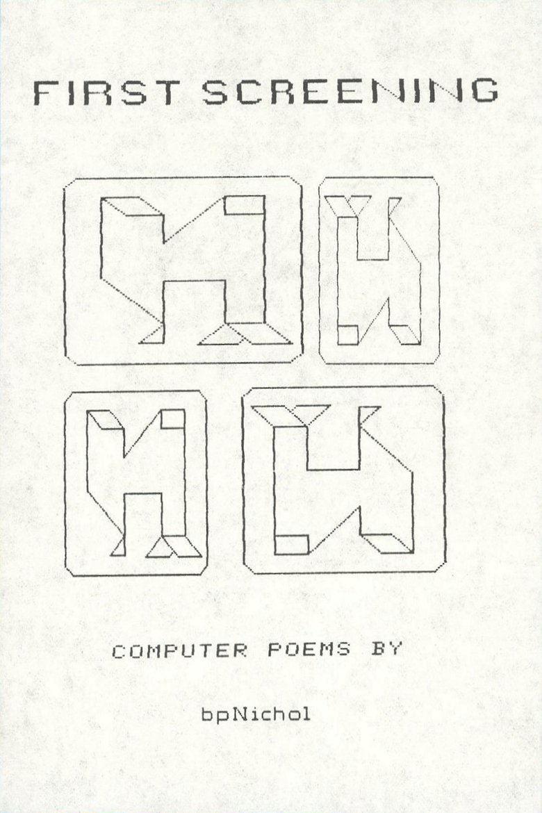 First Screening: Computer Poems