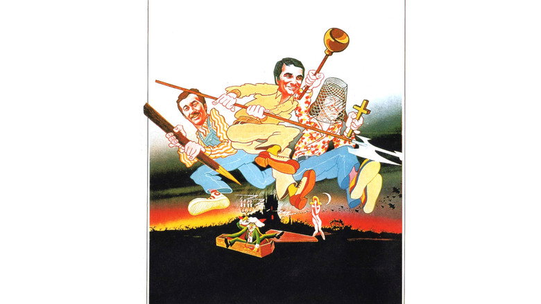 Les Charlots contre Dracula backdrop 2
