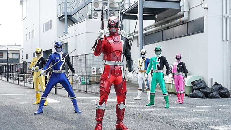 Tokusou Sentai Dekaranger 20th: Fireball Booster backdrop 2