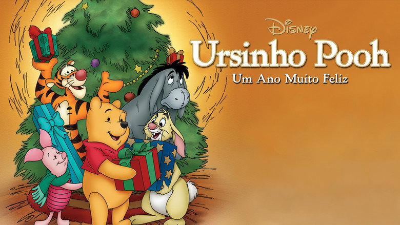 Winnie the Pooh: A Very Merry Pooh Year backdrop 9