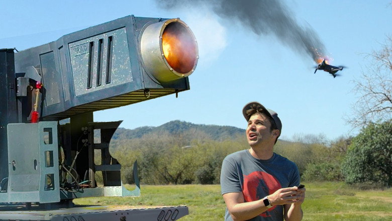 Vortex Cannon vs Drone