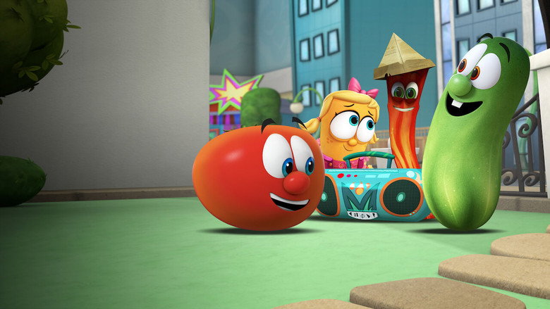 VeggieTales in the City backdrop 5