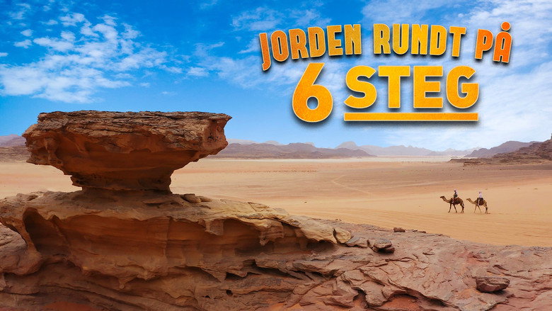 Jorden rundt på seks steg backdrop 2