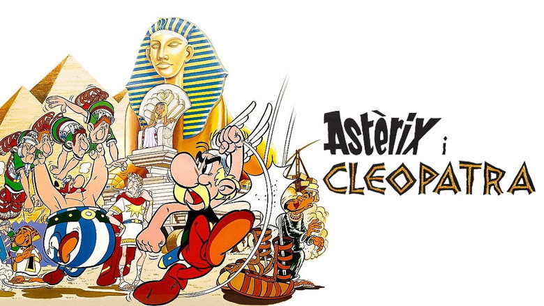 Asterix and Cleopatra backdrop 4