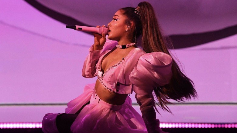 ariana grande: excuse me, i love you backdrop 9