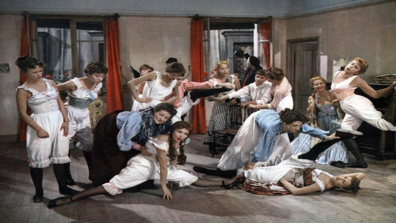 French Cancan backdrop 5
