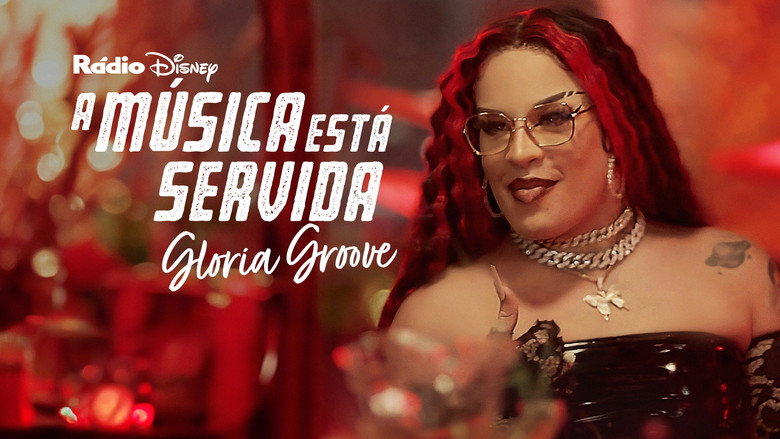 A Música Está Servida: Gloria Groove backdrop 4