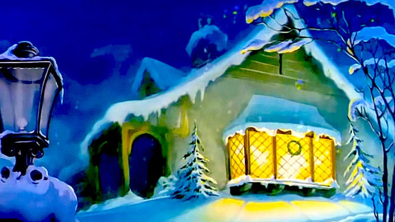 The Night Before Christmas backdrop 2