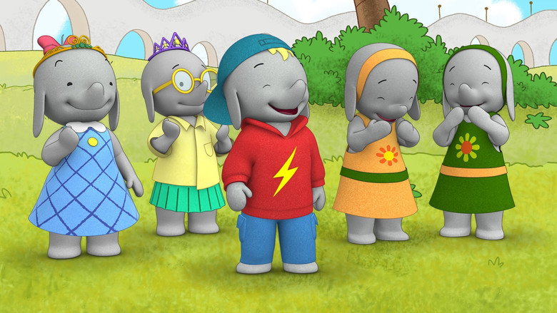 Ella the Elephant backdrop 3