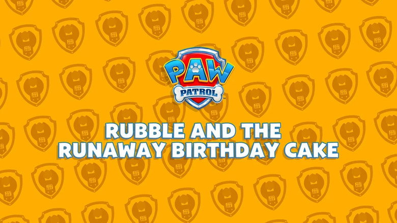 Rubble and the Runaway Birthday Cake
