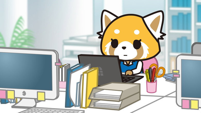 Aggretsuko backdrop 4