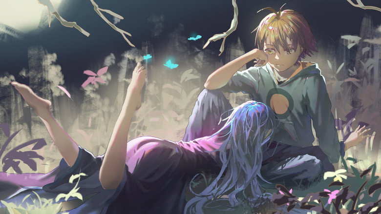 Kubikiri Cycle -  Aoiro Savant to Zaregoto Tsukai backdrop 4