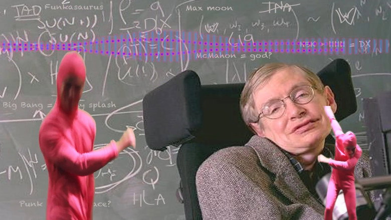 PINK GUY IS THE UNIVERSE