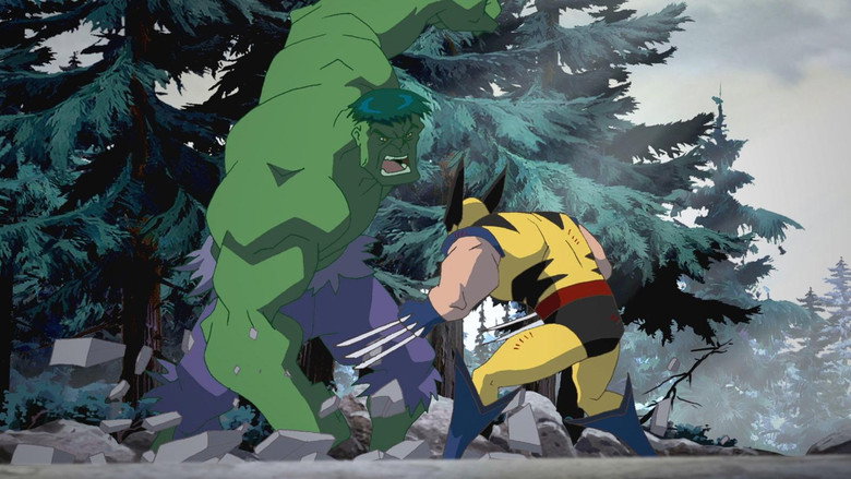 Hulk vs. Wolverine backdrop 6