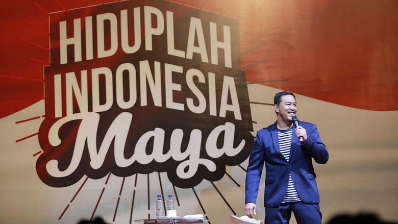 Hiduplah Indonesia Maya backdrop 2