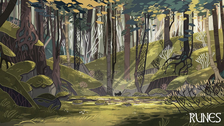 Runes backdrop 7