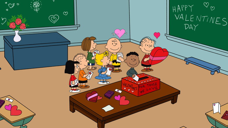 Be My Valentine, Charlie Brown backdrop 6