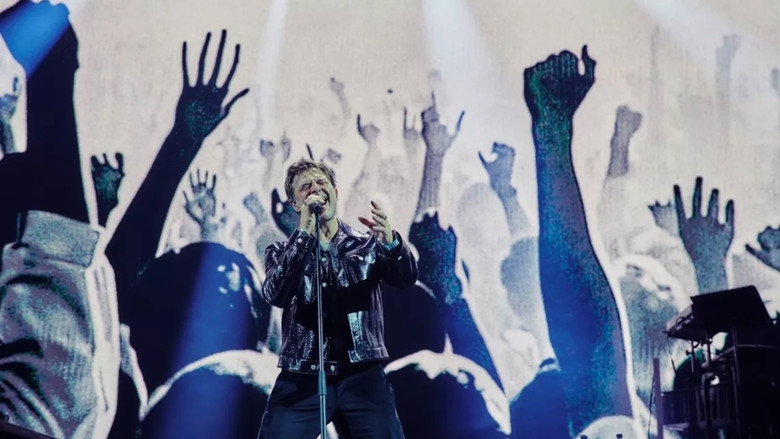 David Hallyday, Requiem pour un fou, au Forest National backdrop 3