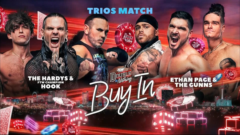 AEW Double or Nothing 2023: The Buy In backdrop 2