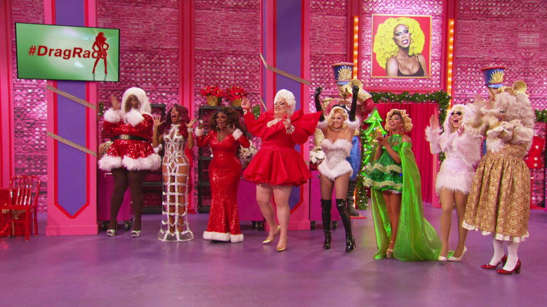 RuPaul's Drag Race Holi-Slay Spectacular backdrop 3