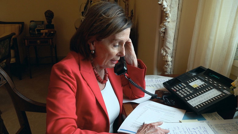 Pelosi in the House backdrop 5