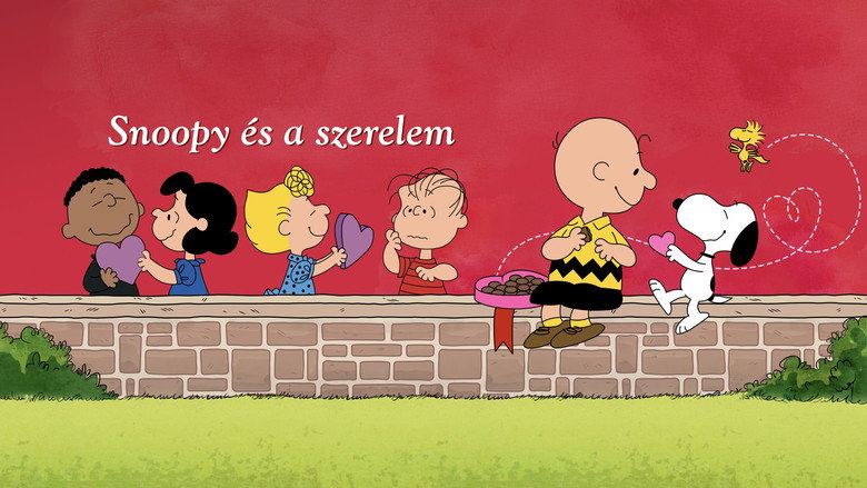 Be My Valentine, Charlie Brown backdrop 3