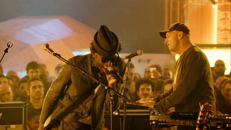 Keziah Jones and Philippe Cohen Solal @ Ground Control backdrop 5