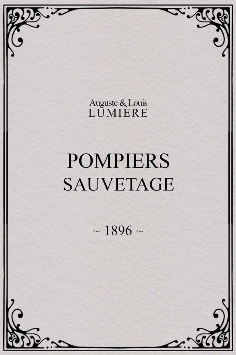 Pompiers : sauvetage