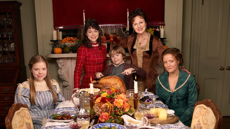 An Old Fashioned Thanksgiving backdrop 8