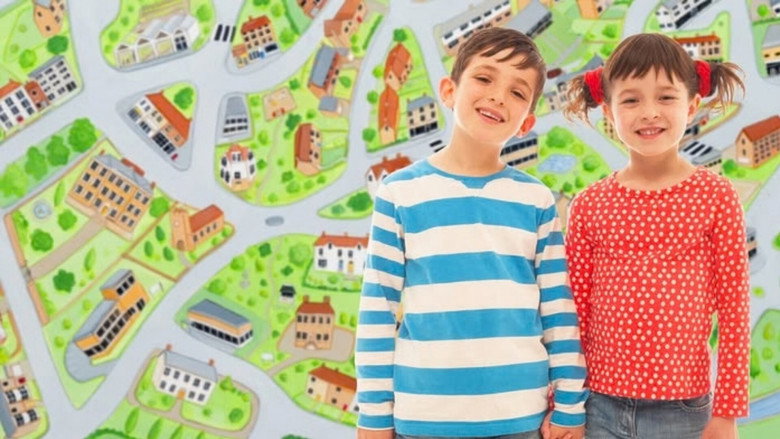 Topsy and Tim backdrop 6