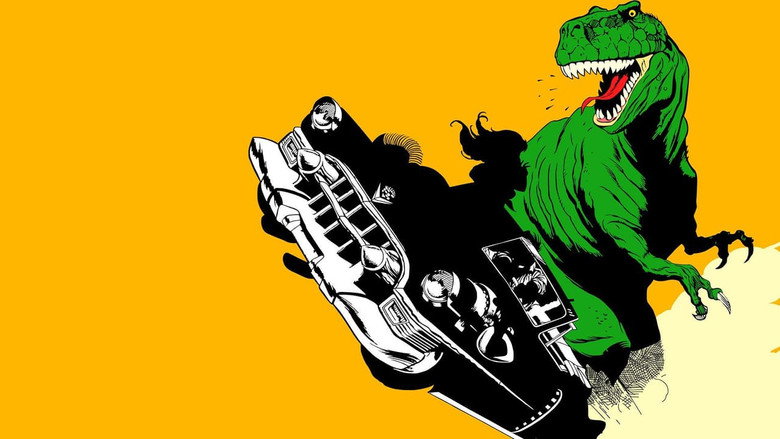 Cadillacs and Dinosaurs backdrop 2