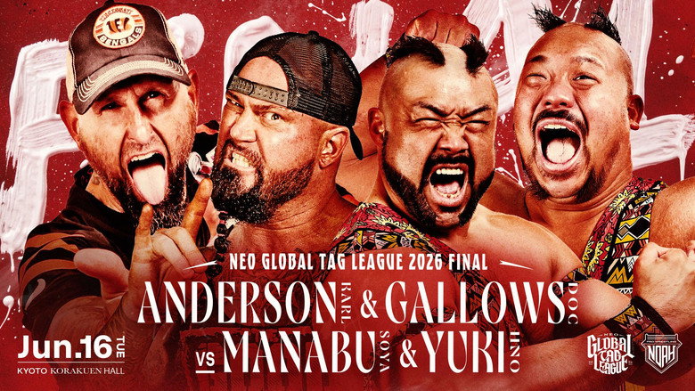 NOAH Neo Global Tag League 2026 ~ Day 12 backdrop 2
