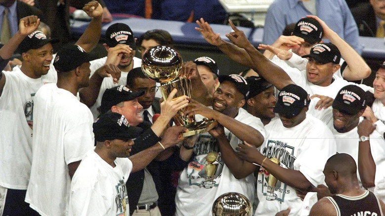 Go Spurs Go! San Antonio Spurs 1998-1999 NBA Champions backdrop 1
