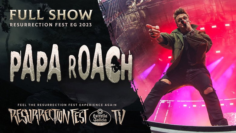 Papa Roach - Live at Resurrection Fest EG backdrop 1