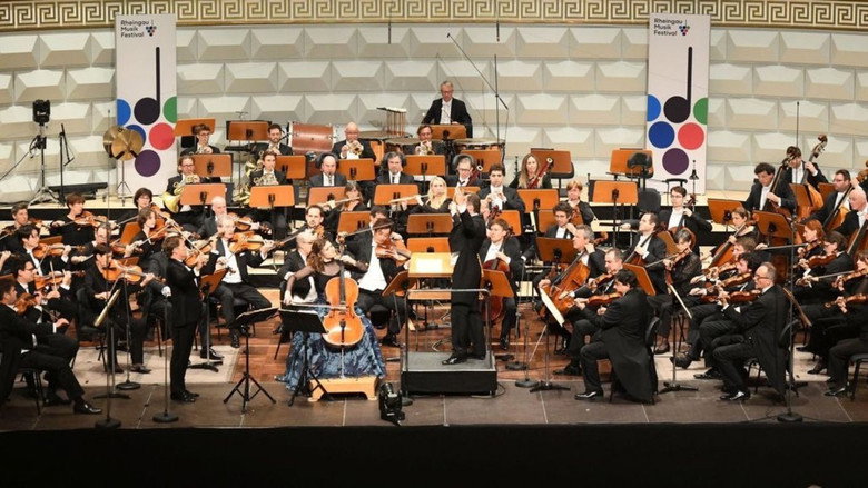 Renaud Capuçon und Julia Hagen spielen Brahms Rheingau Musik Festival 2025 backdrop 3