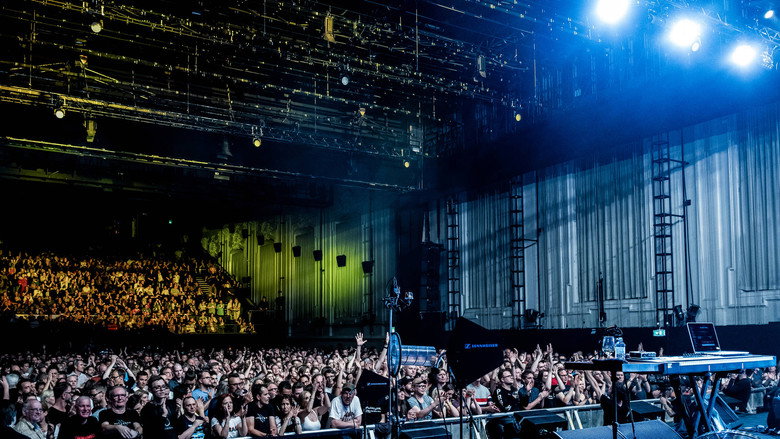 New Order: Decades backdrop 8