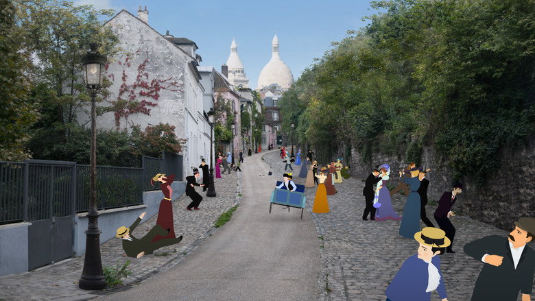 Dilili in Paris backdrop 4
