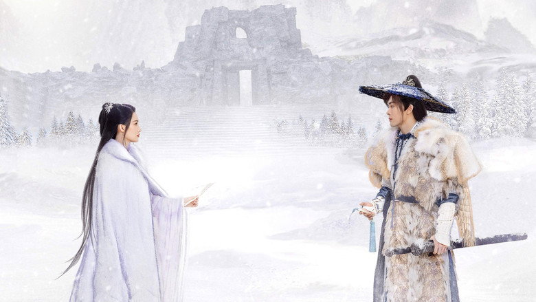 Snowy Night Timeless Love backdrop 2