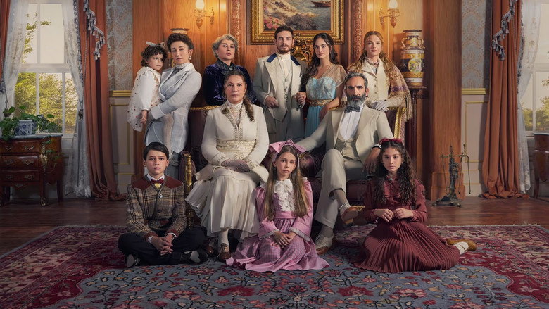 Portrait of a Scandalous Family backdrop 7