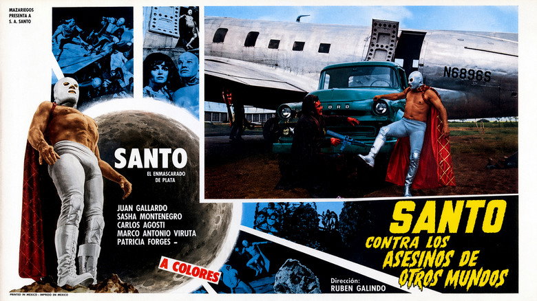 Santo vs. the Killers from Other Worlds backdrop 2