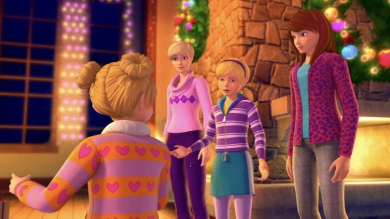 Barbie: A Perfect Christmas backdrop 8