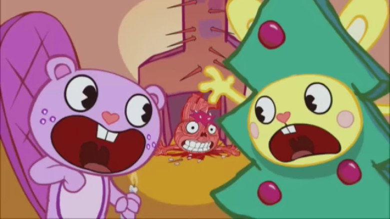 Happy Tree Friends- Winter Break backdrop 5