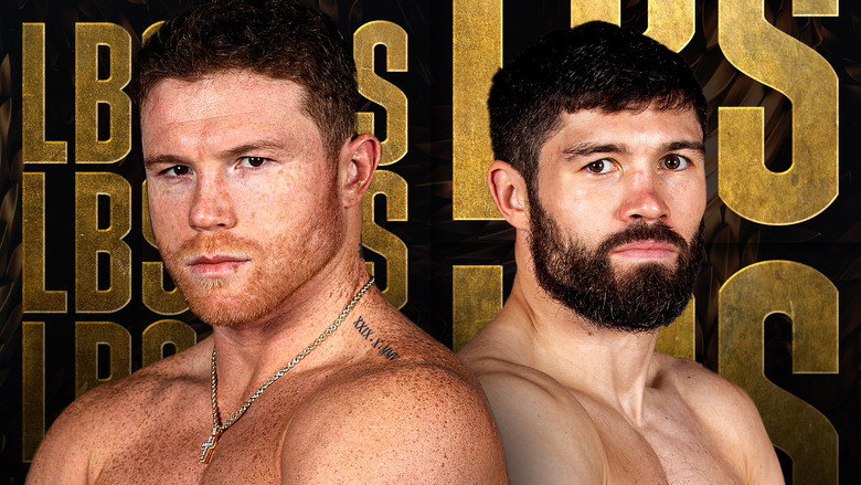 Canelo Alvarez vs. John Ryder backdrop 2
