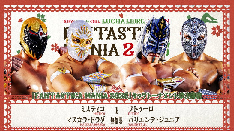 NJPW Presents CMLL Fantastica Mania 2026 - Day 3 backdrop 1