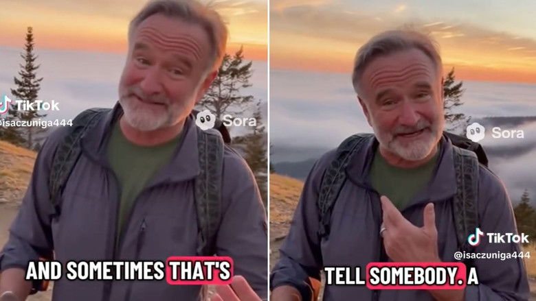 AI brings Robin Williams back to life