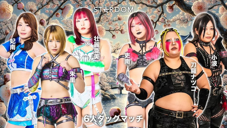 Stardom in Okayama 2026 Feb. backdrop 1