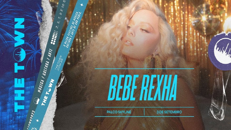 Bebe Rexha The Town 2023 backdrop 1