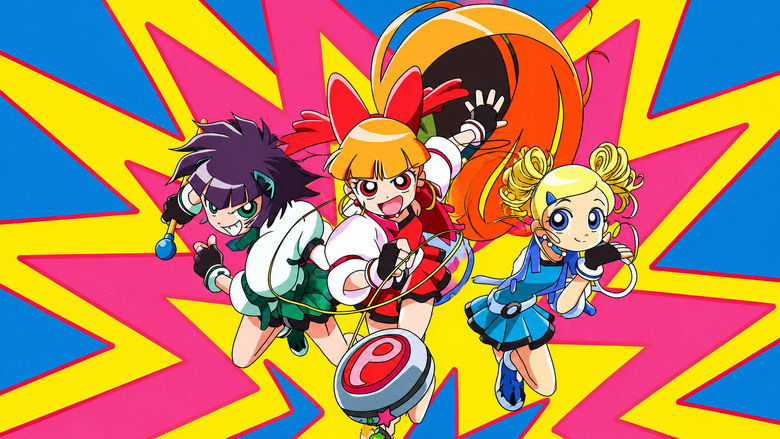 Powerpuff Girls Z backdrop 3
