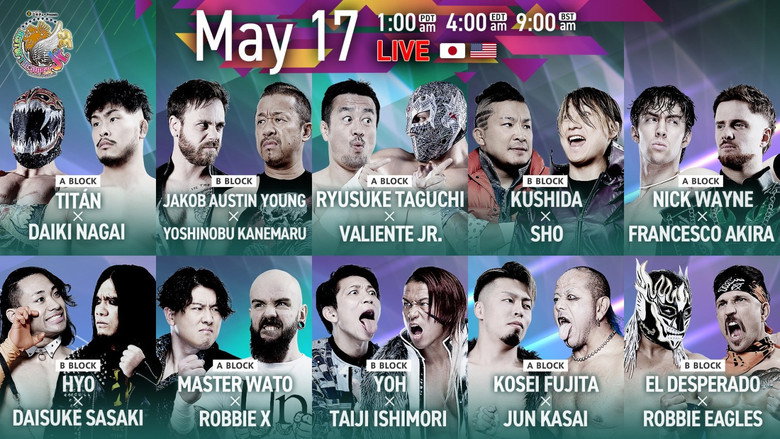 NJPW Best of the Super Junior 33 - Day 3 backdrop 2